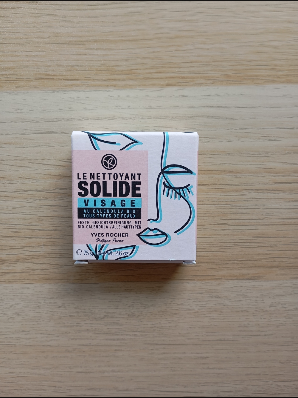 Yves Rocher Cleanser Bar - Le Nettoyant Solide Visage - Delicate Skin